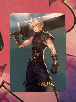 Cloud, Ex-SOLDIER Gold-Stamped Signature 50/53 Final Fantasy Art Series MTG EN - Image 1