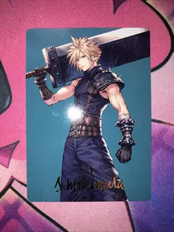 Cloud, Ex-SOLDIER Gold-Stamped Signature 50/53 Final Fantasy Art Series MTG EN - Image 2