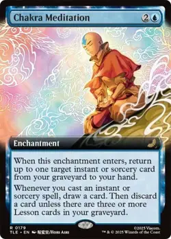 Chakra Meditation Extended Art Avatar: The Last Airbender NM MTG - Image 1