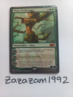 1x MTG Nissa, Worldwaker (M15, Near Mint) - Image 1