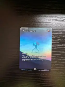 MTG Avatar: The Last Airbender Eternal-Legal - Blasphemous Act - Borderless Foil - Image 1