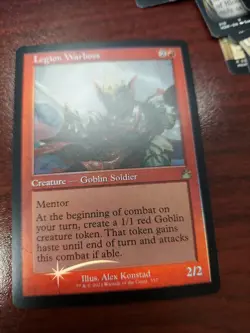 Legion Warboss (Retro Frame) Ravnica Remastered Foil - Image 1