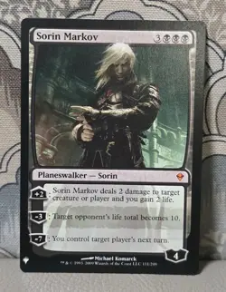 MTG - Sorin Markov (ZEN) The List Reprints Regular - Image 1