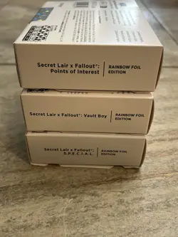 MTG Fallout Foil Secret Lair Bundle S.P.E.C.I.A.L. Vault Boy, Points of Interest - Image 3