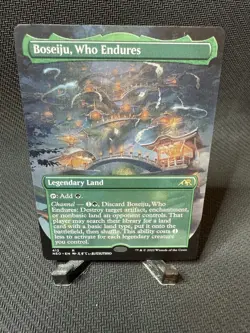Boseiju, Who Endures - NEO 271 - Showcase Ninja Frame Rare MTG NM - Image 1