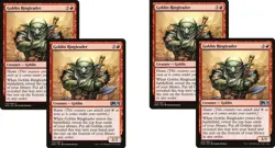 4x - Goblin Ringleader - x4 - #143 - Core Set 2020 - CUC NM MTG - Image 1