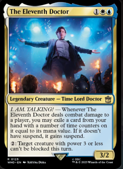 NM The Eleventh Doctor, MTG, Doctor Who, Magic the Gathering, 125 - Image 1