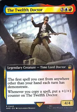 The Twelfth Doctor (Extended Art) Non- Foil R Universes Beyond: Doctor Who 449 N - Image 1