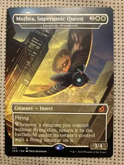 Mothra, Supersonic Queen - Luminous Broodmoth Ikoria: Lair of Behemoths Regular - Image 1