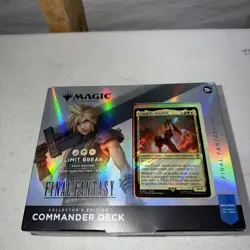 MTG Final Fantasy Limit Break Collector's Edition Commander Deck Surge Foil - Image 1