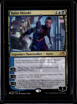 Kaito Shizuki - 226 - NEO - NM - MTG Magic the Gathering - Image 1