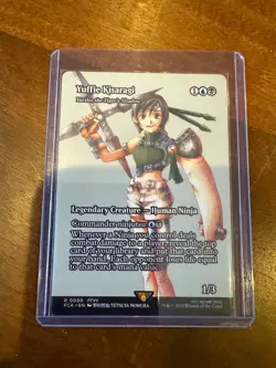 Yuffie Kisaragi - Yuriko, the Tiger's Shadow (Showcase) Final Fantasy Magic MTG - Image 1