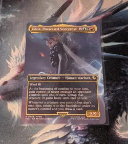 M.T.G. Final Fantasy Edea, Possessed Sorceress Borderless Standard M/NM - Image 1
