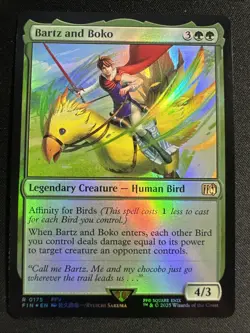 Bartz and Boko -Foil - Final Fantasy - MTG - 175 - Image 1