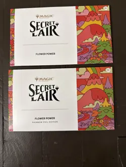 Magic The Gathering Secret Lair Chaos Vault Flower Power Foil and Non Foil Set - Image 1