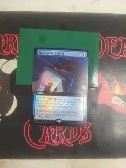 Magic The Gathering Marvel's Spider-Man "Hide On The Ceiling" FOIL EXTENDED NM - Image 1