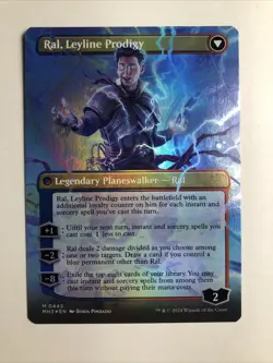 Ral, Moonsoon Mage (Borderless) Foil Mythic Modern Horizons 3 (Check Pics) MTG - Image 2