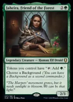Baldur's Gate - Jaheira, Friend of the Forest - NON FOIL - Image 1