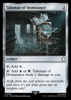 Talisman of Dominance - Universes Beyond: Fallout (PIP) - Image 1