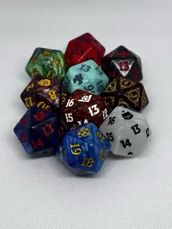 Magic The Gathering Oversized Spindown Dice Premium Bundle Lot - Image 3