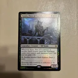*FOIL* Ayara, First of Locthwain - Throne of Eldraine - MTG Magic - NM - Image 1