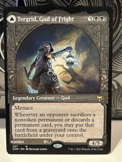 Tergrid, God of Fright - SHOWCASE Kaldheim LP MTG KHM - Image 1