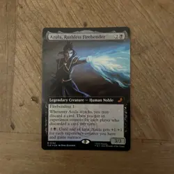 MTG FOIL Azula, Ruthless Firebender - Avatar: The Last Airbender Eternal #184 - Image 1