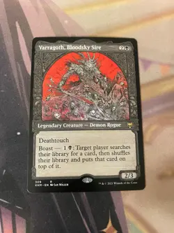 MTG - VARRAGOTH BLOODSKY SIRE - RARE - KHM - SHOWCASE - NM - Image 1