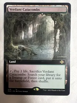 Verdant Catacombs (Extended Art) Modern Horizons 2 Regular - Image 1
