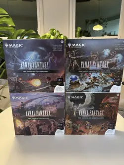Magic The Gathering: Final Fantasy Scene Box Bundle Set of 4 BRAND NEW & SEALED - Image 1