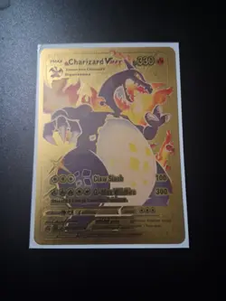 Pokemon Charizard VMAX Gold Foil Card - 330 HP - 107/122 - Image 2