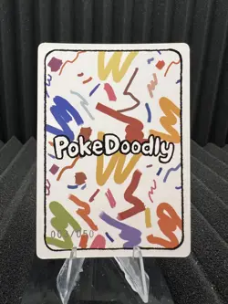 No Time To Shell 3/50 - Numbered Hit Holo - PokeDoodly Fan Art - Pokemon NM - Image 2