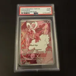 2024 Pokemon TCG SV Twilight Masquerade TWM EN Enamorus #180/167 PSA 9 - Image 1