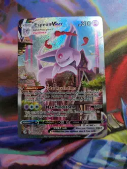 Espeon VMAX - 270/264 - Pokemon Fusion Strike Sword Shield Alternate Art NM - Image 1