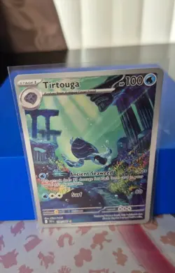 Tirtouga Pokemon Illustration Rare 106/086: Black Bolt Holo (English) - Image 3