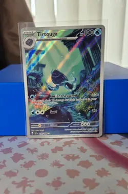 Tirtouga Pokemon Illustration Rare 106/086: Black Bolt Holo (English) - Image 5