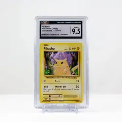 Pokemon Pikachu Non-Holo #35 Evolutions 2016 - CGC 9.5 - Image 1