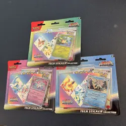 Pokemon Prismatic Evolutions Tech Sticker Collection X3 - Image 3