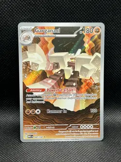Garganacl 147/132 IR Mega Evolution Me01 ILLUSTRATION RARE HOLO Pokemon English - Image 1