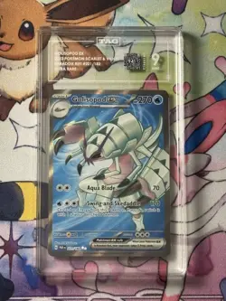 2023 Pokemon Golisopod EX 221/182 Paradox Rift Full Art Secret Rare TAG 9 Mint - Image 1
