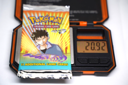 Pokemon TCG Gym Heroes Unlimited Booster Pack Brock WOTC 1999 SEALED - Image 1