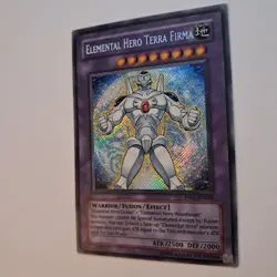 Yugioh Elemental Hero Terra Firma PP02-EN009 Secret Rare LP - Image 5