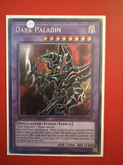 Yu-Gi-Oh! Dark Paladin SBCB-EN021 Secret Rare 1st Edition NM TCG SPEED DUEL - Image 1