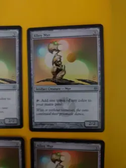 Alloy Myr playset New Phyrexia. Magic the Gathering 4 Card. - Image 3