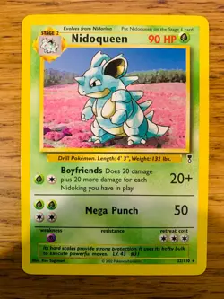 Nidoqueen (32/110) Rare Legendary Collection Pokemon Card! FAST P&P! - Image 2