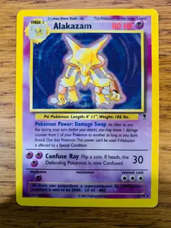 Alakazam (1/110) Holo Legendary Collection Pokemon Card! FAST P&P! - Image 2