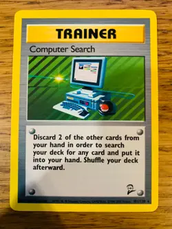 Computer Search (101/130) Rare Base Set 2 Pokemon Card! FAST & FREE P&P! - Image 2