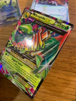 NM! Mega M Sceptile EX (8/98) XY Ancient Origins Ultra Rare Holo Pokemon Card! - Image 4