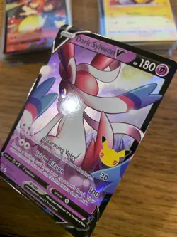 NM! Dark Sylveon V SWSH134 Celebrations 25th Anniversary Promo Pokemon Card! - Image 4