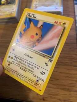 LP! Spanish Snap Pikachu No.26 World Collection Black Star Promo Pokemon Card! - Image 4